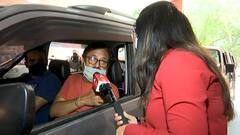 Drive-through vaccination started at Chhatrasal Stadium in Delhi