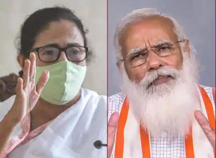 west bengal cm mamata banerjee reaction  on pm modi visit controversy  દુષ્પ્રચાર કરી મને બદનામ કરવામાં આવે છે,  બંગાળના લોકોની ભલાઈ માટે PMને પગે લાગવા તૈયારઃ મમતા બેનર્જી