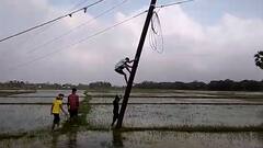 Odisha के Energy Minister ने किया तूफान प्रभावित इलाकों का दौरा, राहत कार्य में की मदद