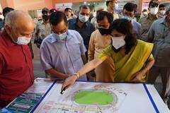 ਦਿੱਲੀ 'ਚ ਲੱਗੀ ਕੋਰੋਨਾ ਨੂੰ ਬ੍ਰੇਕ, ਕੇਜਰੀਵਾਲ ਵੱਲੋਂ ਡਰਾਇਵ ਥਰੂ ਟੀਕਾਕਰਨ ਮੁਹਿੰਮ ਦੀ ਸ਼ੁਰੂਆਤ