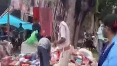 Covid Updates: সরকারি নির্দেশ অমান্য করে হাট, মানিকচকে লাঠিপেটা, ওঠবোস করাল পুলিশ