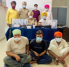 ਬਟਾਲਾ 'ਚ ਤਿੰਨ ਲੋਕਾਂ ਨੂੰ ਭਾਰੀ ਅਸਲੇ ਸਣੇ ਕੀਤਾ ਗ੍ਰਿਫਤਾਰ, ਇਕ ਆਰੋਪੀ ਦੀ 17 ਲੱਖ ਦੀ ਜਾਇਦਾਦ ਪਹਿਲਾਂ ਹੀ ਜ਼ਬਤ