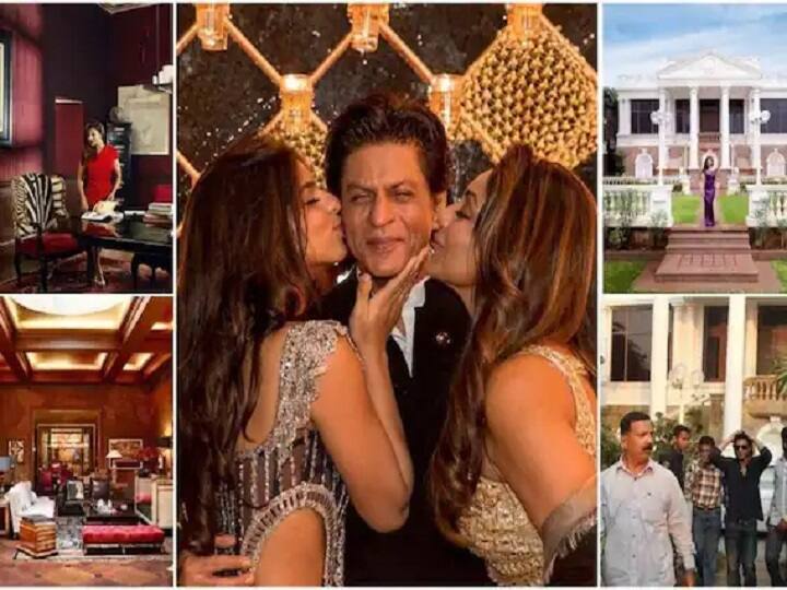 अभिनेता शाहरुख खान याचं घर मुंबईतील घर मन्नत हे कायमच सर्वांचं लक्ष वेधतं. ही 6 मजली सी फेसिंग इमारत मुंबईतील सर्वात आकर्षक इमारतींपैकी एक समजली जाते. या घराची किंमत 200 कोटी रुपये आहे. (छाया सौजन्य- सोशल मीडिया)