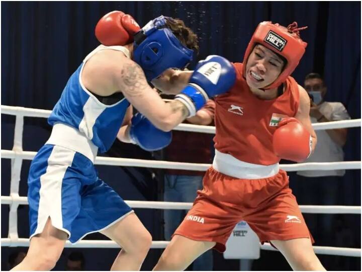 Mary Kom settles for a silver medal after losing 2-3 against Nazym Kyzaibay in the final of Asian Boxing Championship Asian Boxing Championship:  મેરીકોમે જીત્યો સિલ્વર, ફાઈનલમાં કઝાકિસ્તાનની નાઝિમ કિઝાઈબે સામે હાર