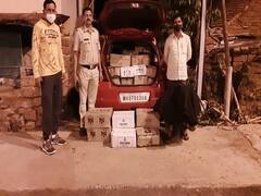 सिंधुदुर्गातील सावंतवाडीत गोवा बनावटीची दारू जप्त; राज्य उत्पादनची कारवाई, 58 लाखांचा मुद्देमाल ताब्यात