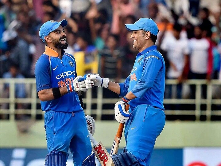 Kohli on Dhoni | இரண்டே வார்த்தைகளில் தோனியுடனான தனது உறவை விவரித்த விராட் கோலி!