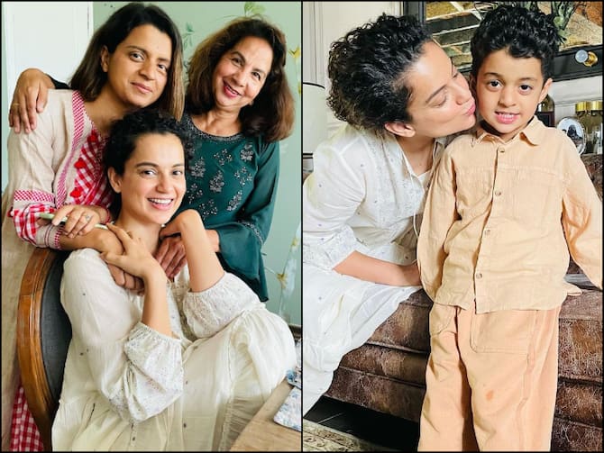 kangana ranaut family