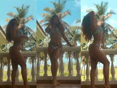 In Pics: टाइगर श्रॉफ की बहन कृष्णा श्रॉफ ने फ्लॉन्ट किया लो वेस्ट बिकिनी लुक, स्टनिंग लुक देख फैंस हुए हैरान