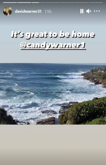 Meanwhile, it has been announced that the remaining matches of the IPL will be completed in the United Arab Emirates in September and October.  (Image: David Warner/Instagram)