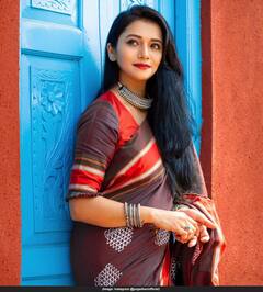 PHOTO : अक्कासाहेबांच्या कल्याणीचा खणाच्या साडीतील सोज्वळ लूक, पाहा जुई गडकरीचे क्लासी फोटो