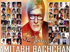 बॉलीवुड के महानायक अमिताभ बच्चन को इंडस्ट्री में पूरे हुए 52 साल, तस्वीर शेयर कर दी जानकारी