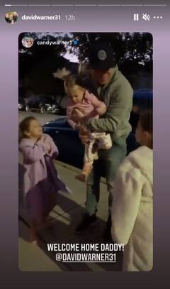 IN PICS | Heartwarming! Australian Players Finally Reunite With Family Post IPL 14 Suspension