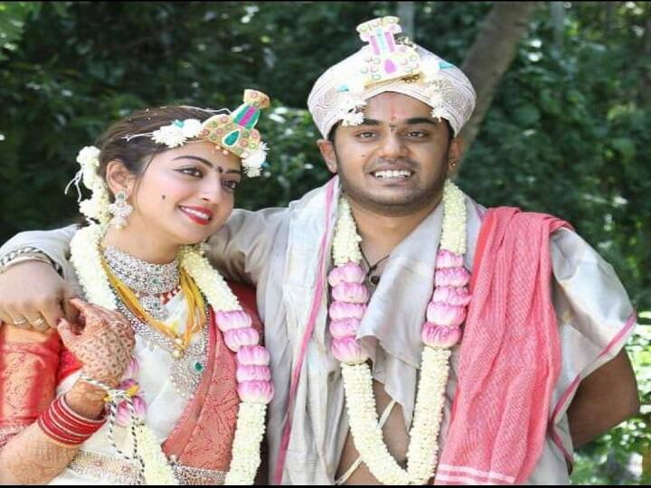 actress pranitha subash weds business man nithin in bengaluru wedding ceremony Actress pranitha wedding : தொழிலதிபர் நிதினை மணந்தார் கார்த்தி, சூர்யா ஹீரோயின் ப்ரணிதா சுபாஷ்