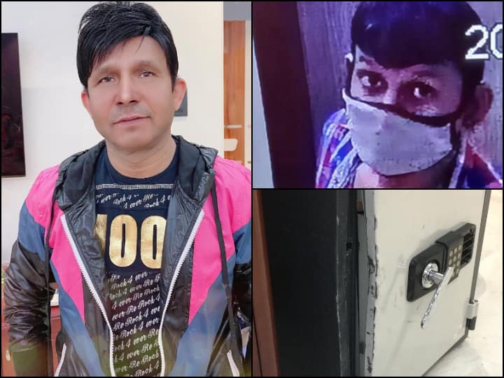 KRK Alleges Theft At His Mumbai Home Shares CCTV Image Of Thief And Broken Locker KRK Alleges Theft At His Residence; Shares CCTV Image Of Thief