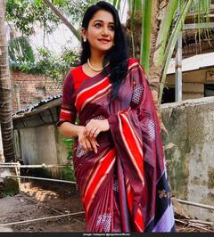 PHOTO : अक्कासाहेबांच्या कल्याणीचा खणाच्या साडीतील सोज्वळ लूक, पाहा जुई गडकरीचे क्लासी फोटो