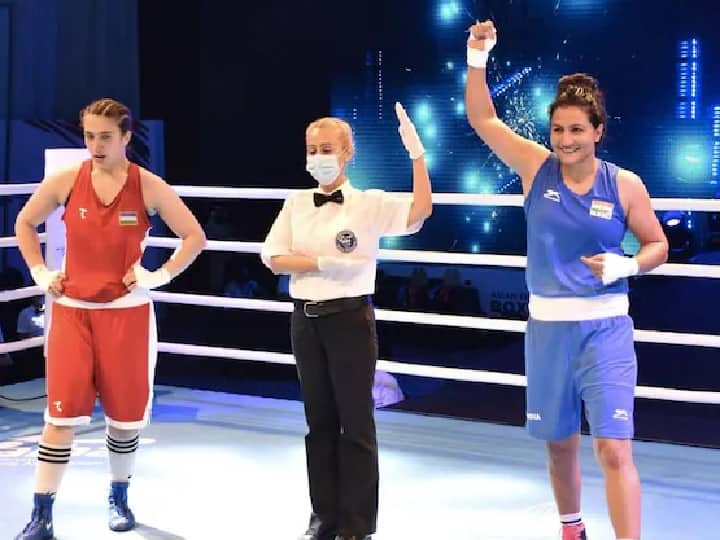 Asian Boxing Championships: Pooja Rani wins second consecutive gold,  Mary Kom and Lalbuatsaihi silver Asian Boxing Championships: पूजा रानी ने लगातार दूसरा गोल्ड जीता, मैरीकॉम और लालबुतासाही को सिल्वर