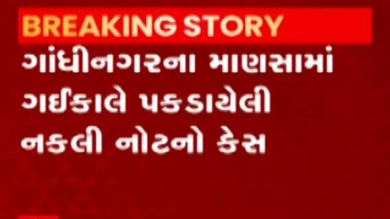 Gandhinagar: માણસમાં ઝડપાયું નકલી નોટોનું કૌભાંડ,ઘરમાંથી પ્રિટિંગ મશીન અને ઈંક કરાયા જપ્ત