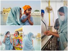 IN PICS: Kangana Ranaut Visits Golden Temple For The First Time With Family