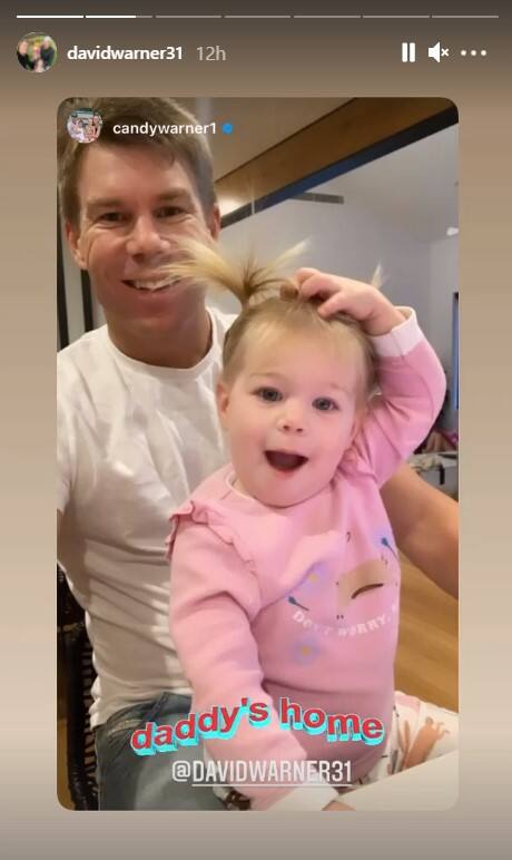 Swashbuckling opener David Warner, Batting maestro Steve Smith, Big-hitting all-rounder Glenn Maxwell, were released from hotel quarantine in Sydney on Monday after being evacuated from India in wake of IPL suspension. (Image: David Warner/Instagram)