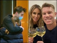 IN PICS | Heartwarming! Australian Players Finally Reunite With Family Post IPL 14 Suspension