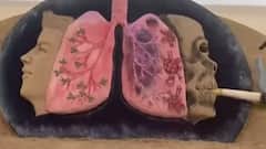 On World No-Tobacco Day, sand-artist Sudarsan Pattnaik has a special message