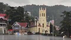 शिमला में बारिश के साथ गिरे ओले, येलो अलर्ट हुआ जारी