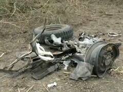 जिलेटीन वाहतूक करणाऱ्या गाडीचा अपघात होऊन भयंकर स्फोट, तीन किलोमीटरपर्यंतचा परिसर हादरला