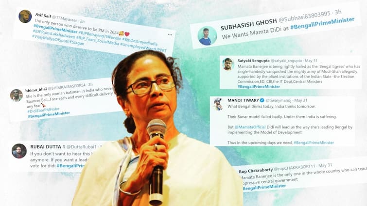 Manoj Tiwary, Debangshu Bhattacharya vocal in support of Mamata Banerjee to become next PM of India Bengali Prime Minister Hashtag: সোশ্যালে ভাইরাল হ্যাশট্যাগ বাঙালি প্রধানমন্ত্রী, সরব মনোজ-দেবাংশুরা