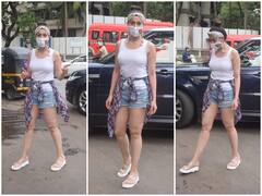 Spotted: शॉर्ट्स पहने खूबसूरत टांगे फ्लॉन्ट करती दिखीं ये बॉलीवुड एक्ट्रेस, क्या पहचानते हैं आप?