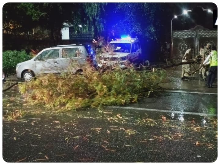 Weather Updates storm and Rain in Punjab Delhi NCR ਹਨ੍ਹੇਰੀ-ਝੱਖੜ ਨੇ ਮਚਾਈ ਤਬਾਹੀ, ਮੀਂਹ ਨੇ ਦਿਵਾਈ ਗਰਮੀ ਤੋਂ ਰਾਹਤ 