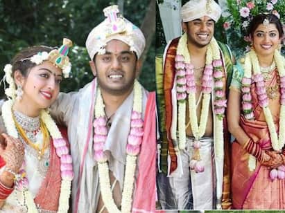 लॉकडाउन के बीच अभिनेत्री प्रणिता सुभाष ने बिजनेसमैन नितिन राजू से रचाई शादी, देखिए प्राइवेट वेडिंग की खूबसूरत तस्वीरें लॉकडाउन के बीच अभिनेत्री प्रणिता सुभाष ने बिजनेसमैन नितिन राजू से रचाई शादी, देखिए प्राइवेट वेडिंग की खूबसूरत तस्वीरें