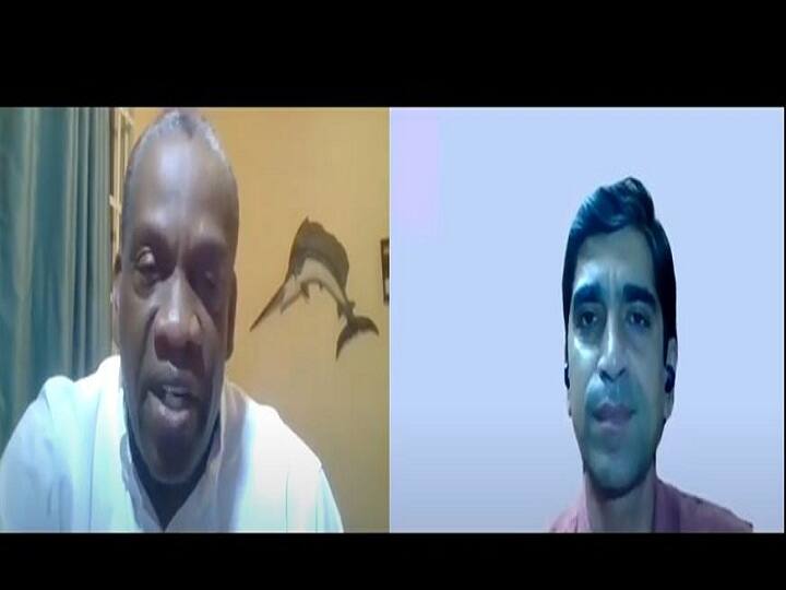 ABP News exclusive conversation with Lennox Linton Leader of the Opposition in Domenica ann डोमेनिका में विपक्ष के नेता लेनौक्स लिंटन के साथ एबीपी न्यूज की खास बातचीत