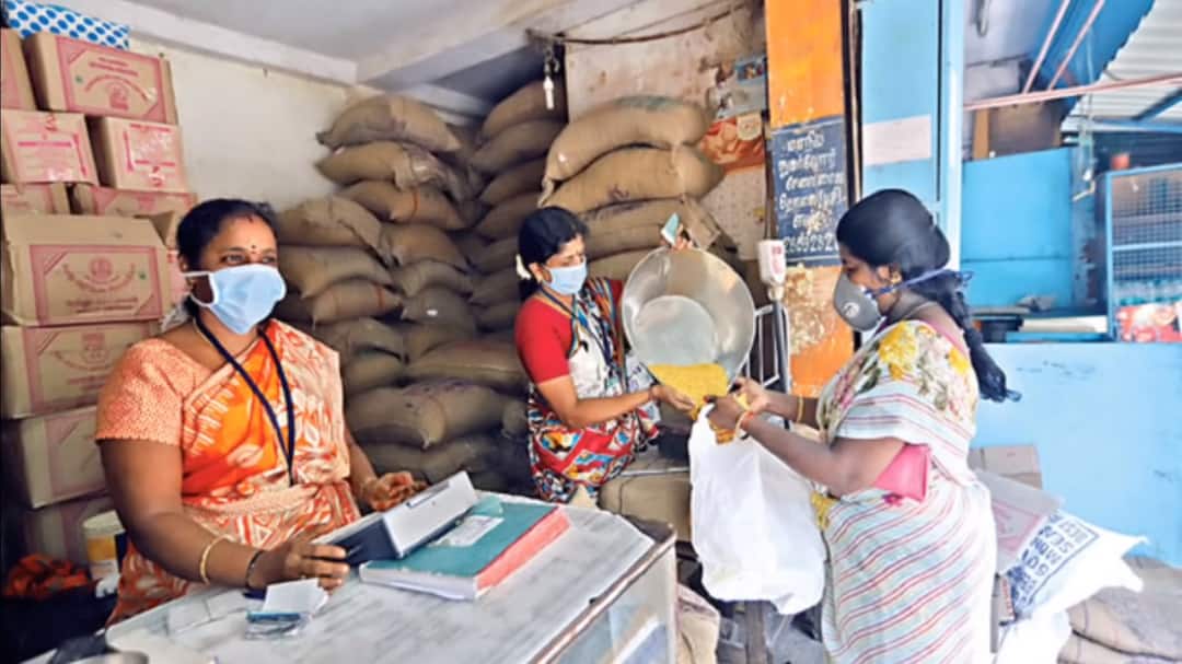 Distribution Of Ration Token For June Commences In Tamil Nadu Distribution Of Ration Token For June Commences In Tamil Nadu