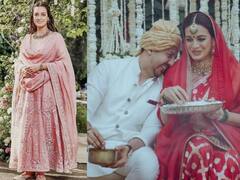 शादी की बाद की रसम के लिए दिया मिर्जा ने पहना 27 हजार का अनाकरली ड्रेस, जूतियों की कीमत तो उड़ा देगी होश