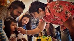 PICS: Here's How Varun Dhawan & Family Celebrated His Niece Niyara's Lockdown Birthday