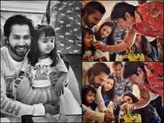 PICS: Here's How Varun Dhawan & Family Celebrated His Niece Niyara's Lockdown Birthday