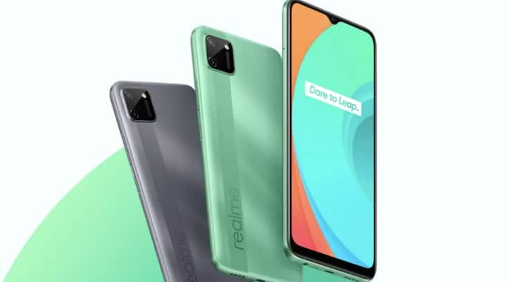 Realme C11-  રિયલમીનો આ સ્માર્ટફોન સૌથી સસ્તા ફોનમાં સામેલ છે. આની કિંમત લગભગ 7500 રૂપિયા છે. આમાં 3GB રેમ અને 32GB સ્ટૉરેજની સાથે 5000 mAhની દમદાર બેટરી આપવામાં આવી છે. આ ફોન એડવાન્સ ટેકનોલૉજી પર આધારિત છે, અને આની ડિઝાઇન ખુબ આકર્ષક છે. જો તમારુ બજેટ ઓછુ છે તો આ બેસ્ટ ઓપ્શન સાબિત થઇ શકે છે.