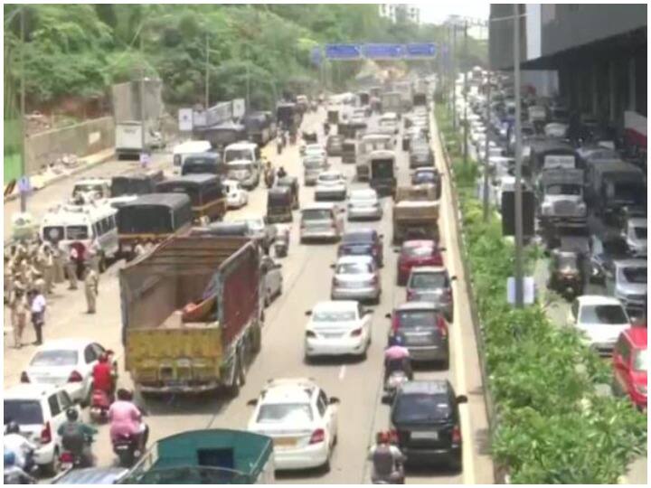 Mumbai Traffic Jam After Relaxation Of Lockdown Rules, Vehicles Stuck