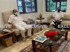 Maharashtra News : देवेंद्र फडणवीसांपाठोपाठ एकनाथ खडसे शरद पवारांच्या भेटीला; मुंबईतील निवासस्थानी भेट