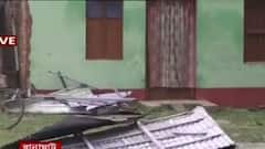 Ranaghat Strom: পাঁচ মিনিটের ঝড় লন্ডভন্ড রানাঘাট, উড়ল টিনের চাল, ক্ষতির মুখে তাঁত কারখানাগুলি