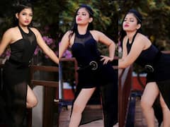 In Pics : जाळ अन् धूर संगटच...! 'काळ्या ड्रेस'मधील शालूचा हॉट लूक समोर, चाहते घायाळ...!