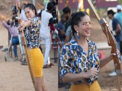 Sunny Leone ने उठाया धनुष और फैंस के दिलों पर साध दिया निशाना, सनी के वार से कैसे बचेंगे आप?