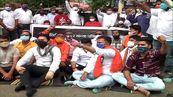 नागपुरात माजी महापौर संदीप जोशी यांचं आंदोलन सुरु; क्रिस्टल रुग्णालयाविरोधात कारवाई न केल्यानं संताप