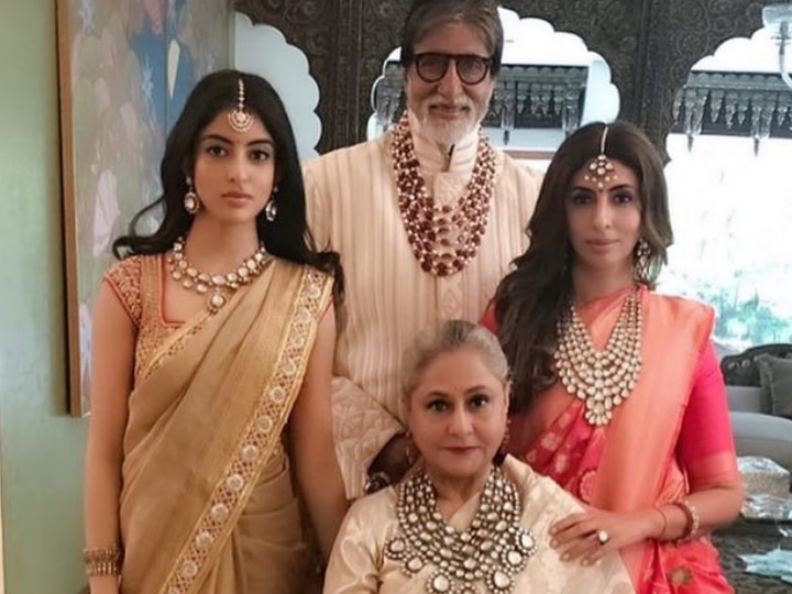 Rare Pic Of Big B & Jaya Bachchan On Their Wedding Anniversary, Courtesy Granddaughter  Navya Nanda
