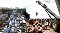 Dahisar Toll Naka : दहिसर टोल नाका वाहतूक कोंडी,  आमदार मनिषा चौधरी यांचे आंदोलन