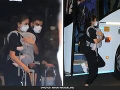 PHOTO : मुलगी Vamika अन् पत्नी अनुष्कासह Virat Kohli इंग्लंडसाठी रवाना