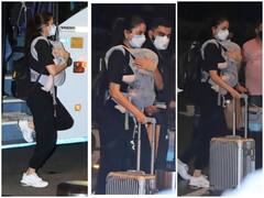 Virat Kohli, Anushka Sharma Along With Baby Vamika Leave For England For World Test Championship, See VIRAL PICS