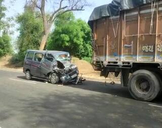 Banaskantha : ભારે પવનથી ઝાડ પડતા થયો અકસ્માત, ઇકો  ચાલકનું થયું મોત