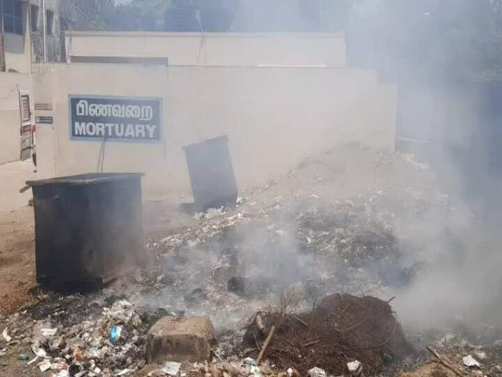 Waste incinerated at Kanchipuram Government Hospital patients suffering மருத்துவமனையில் எரிக்கப்படும் கழிவுகள்; மூச்சு திணறும் நோயாளிகள்!