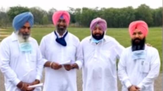 दिल्ली आने से पहले कैप्टन अमरिंदर ने AAP के 3 निलंबित विधायकों को कांग्रेस में कराया शामिल